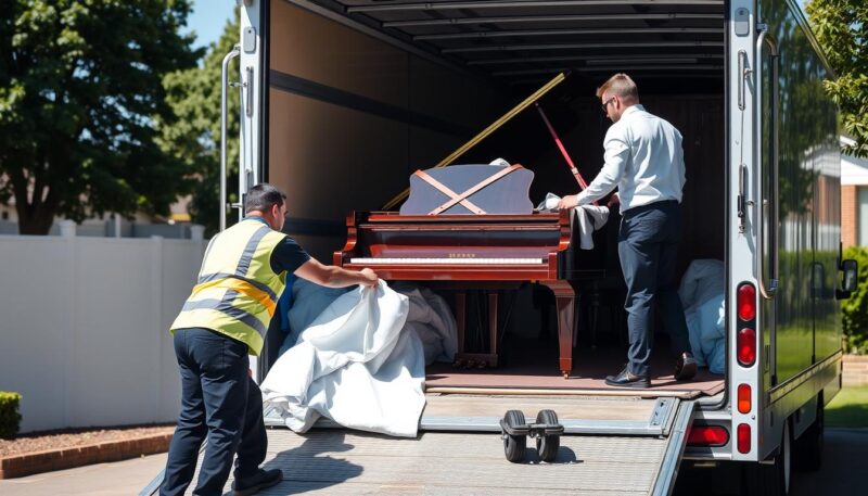 transport klavira bez oštećenja